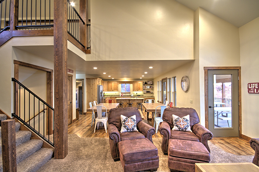 Sunrise Retreat Main Floor open space