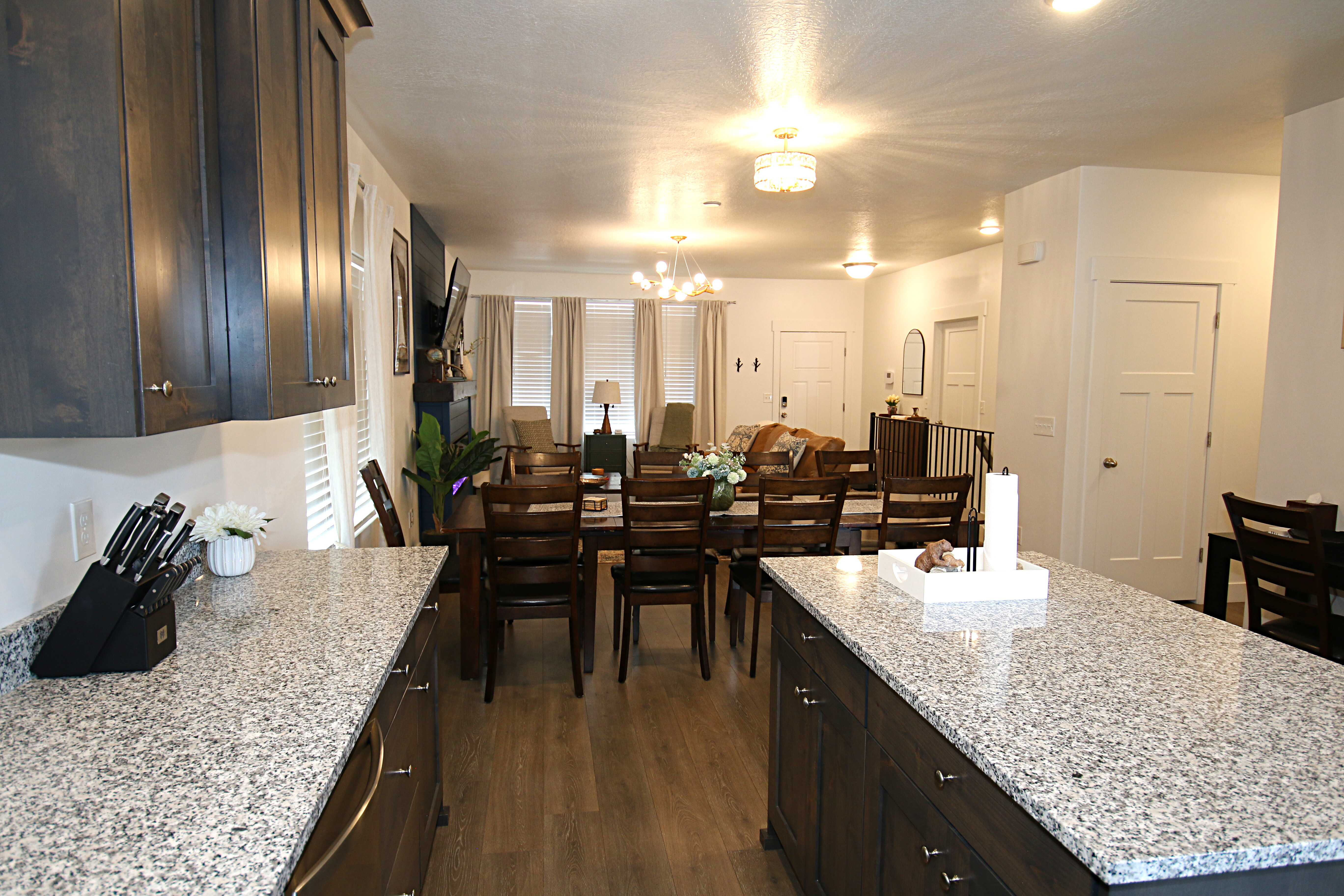 Kitchen and Living Room